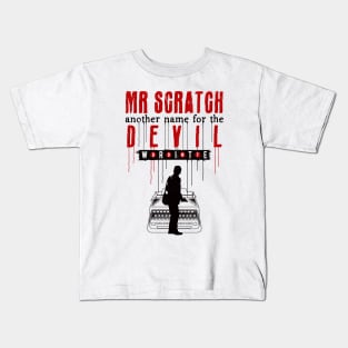 Scratch Devil And Writer Kids T-Shirt